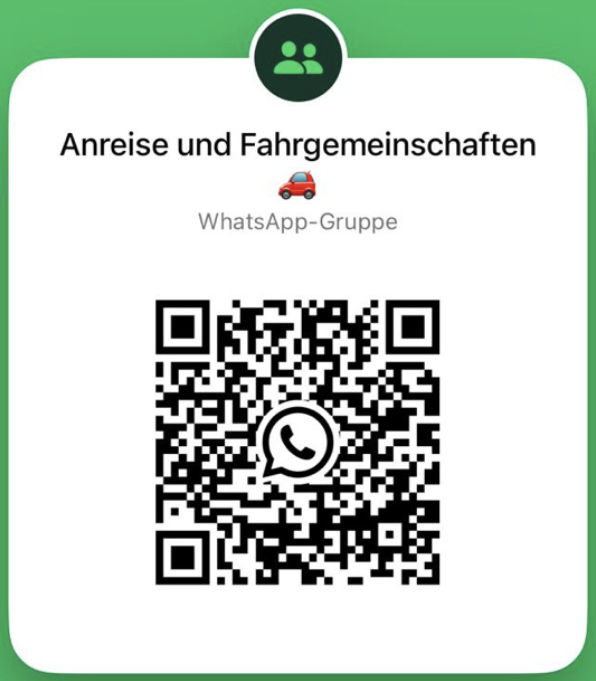 QR-Code zum Beitritt in die WhatsApp-Gruppe
